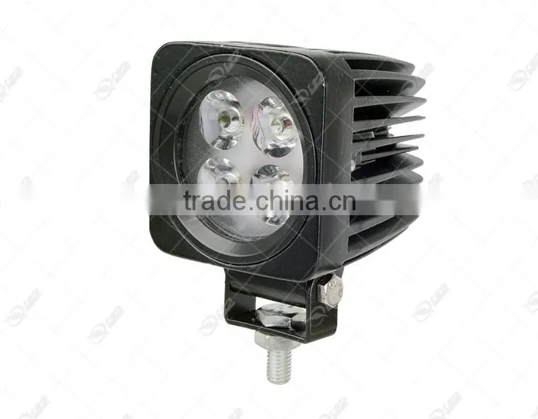 Factory Direct 12w led the lamp square flood beam 12w Offroad Led Work Light