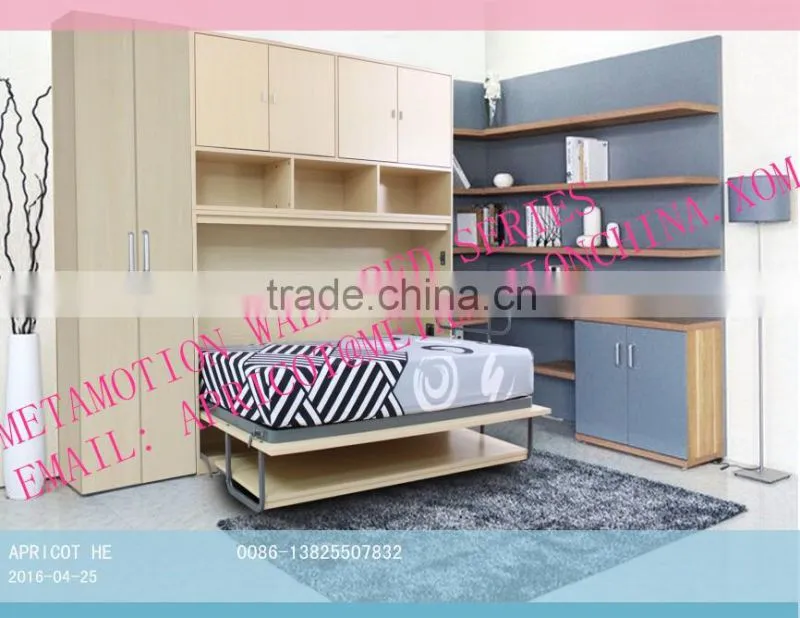 MURPHY HORIZONTAL WALL BED WITH TABLE MECHANISM