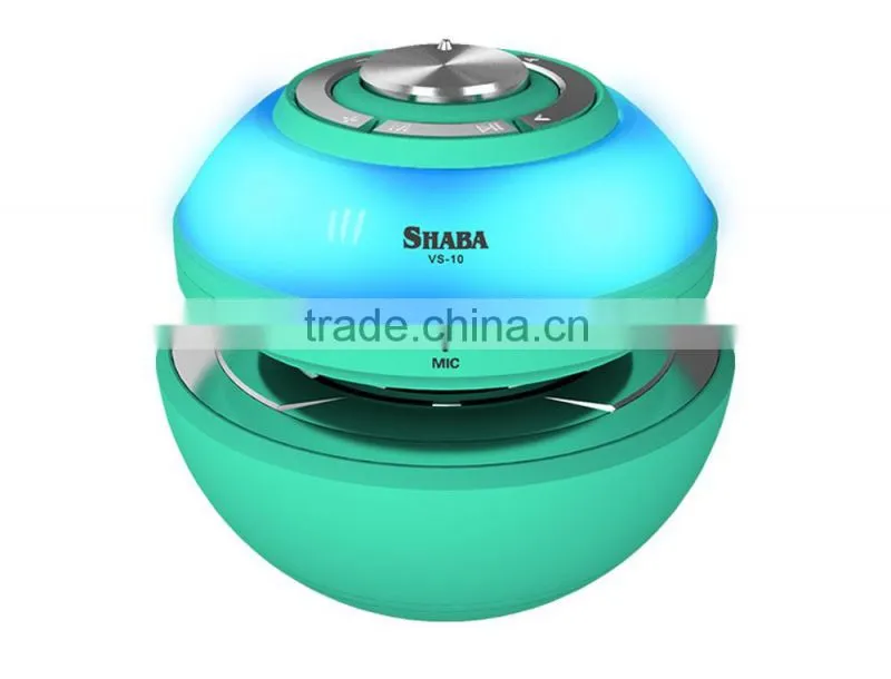 SHABA VS-10 Portable Bluetooth LED Light Speaker Handfree Phone Speaker
