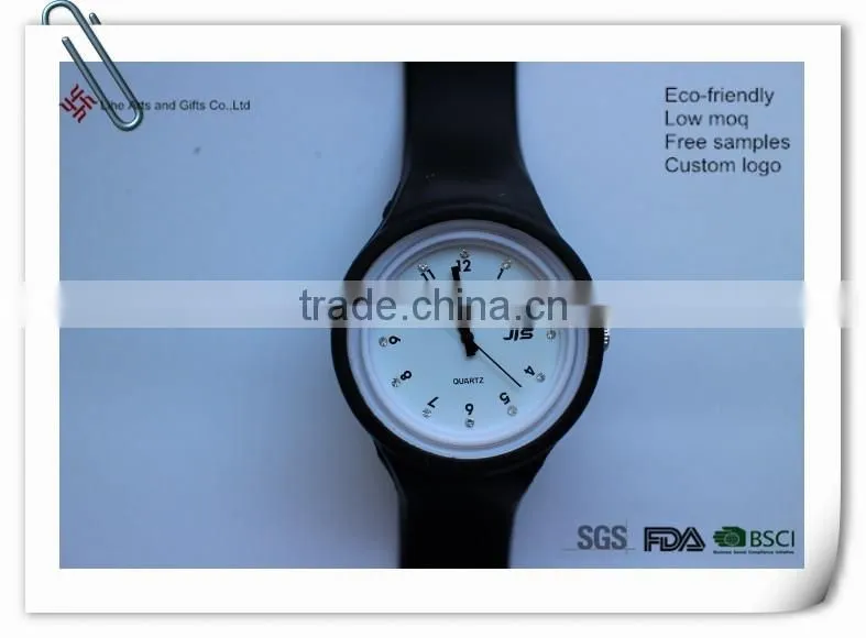 Fashion design sweet beautiful silicon watches