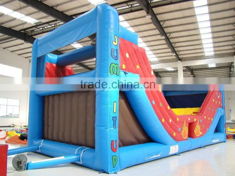 Selling Factory price PVC cheap inflatable dry slide