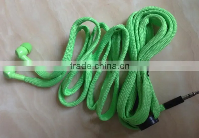 Professional Waterproof shoelace headphone from shantou factory