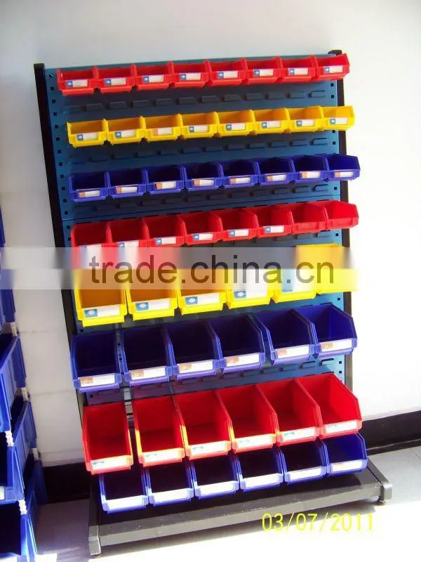 wall-mounted bins for storage
