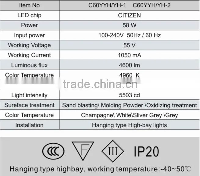 high bay light