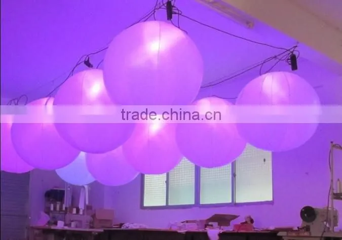 party decoration inflatable balloon with LED light