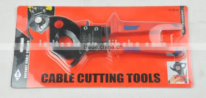 LK-250 Multi Function Heavy Duty Ratchet Cable Cutter