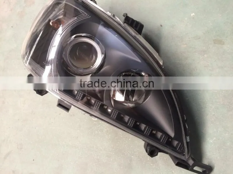 W163 ML 320 ML 430 ML55 AMG Black headlights head lamp assembly