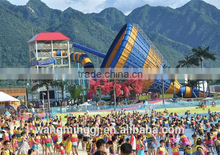 2016 best quality amusement park water slides commercial water slide