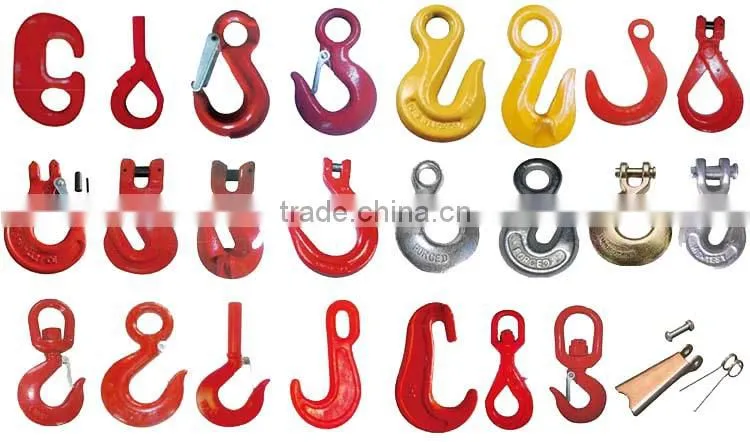 US Type High Strength Alloy Steel Chain Hook