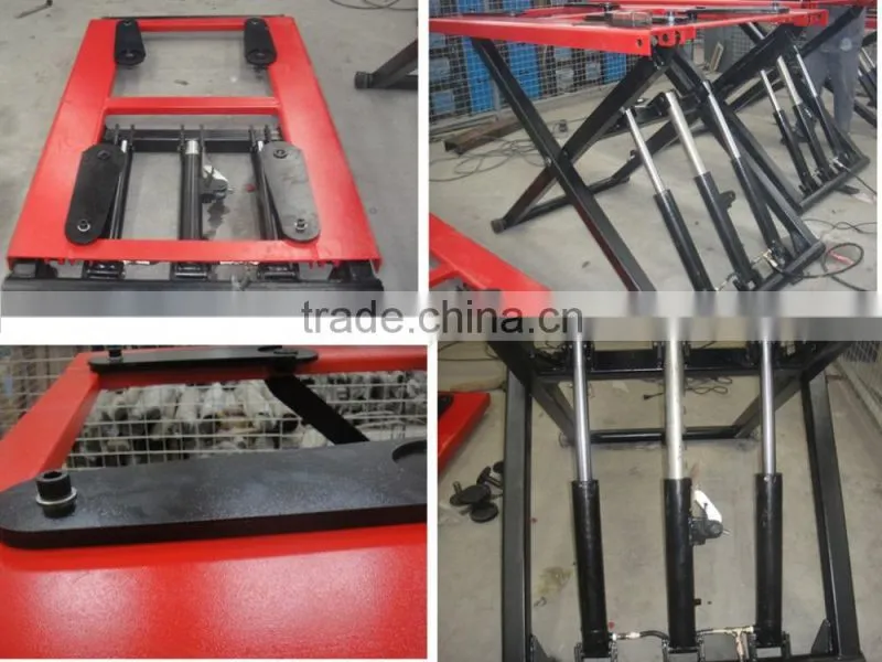 JUNHV JH-2800S Scissor Car Lift,Full Rise Scissor-type Car Lift