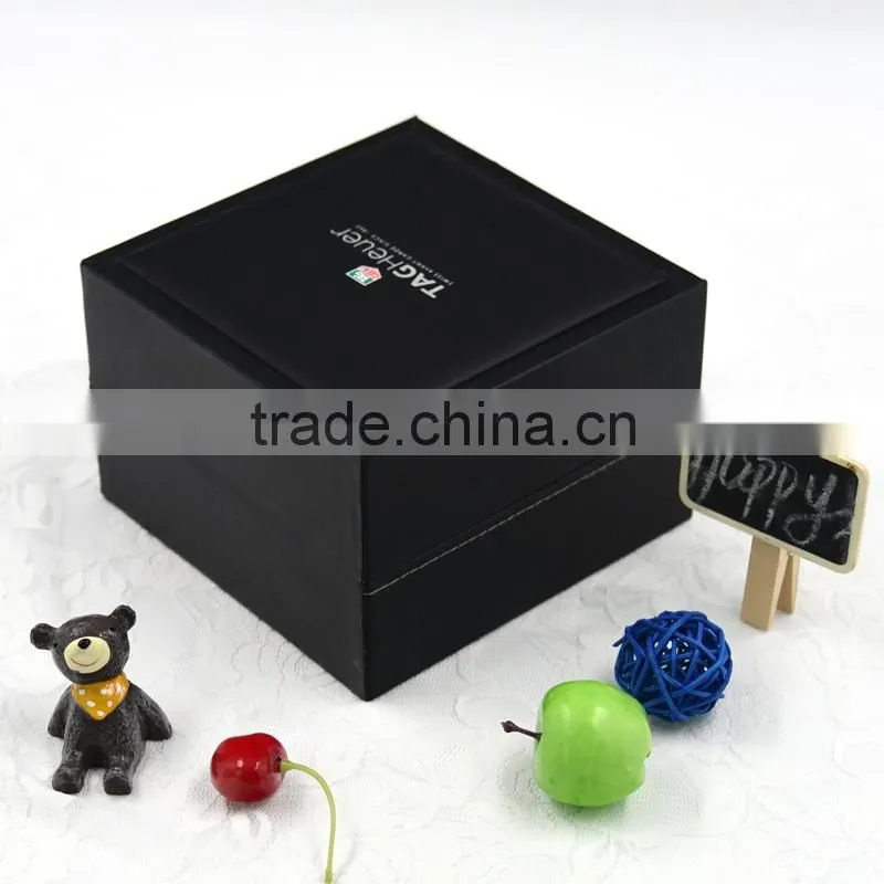 Expensive Leather Box, Luxury Pu Watch box, Black Pu Watch Box