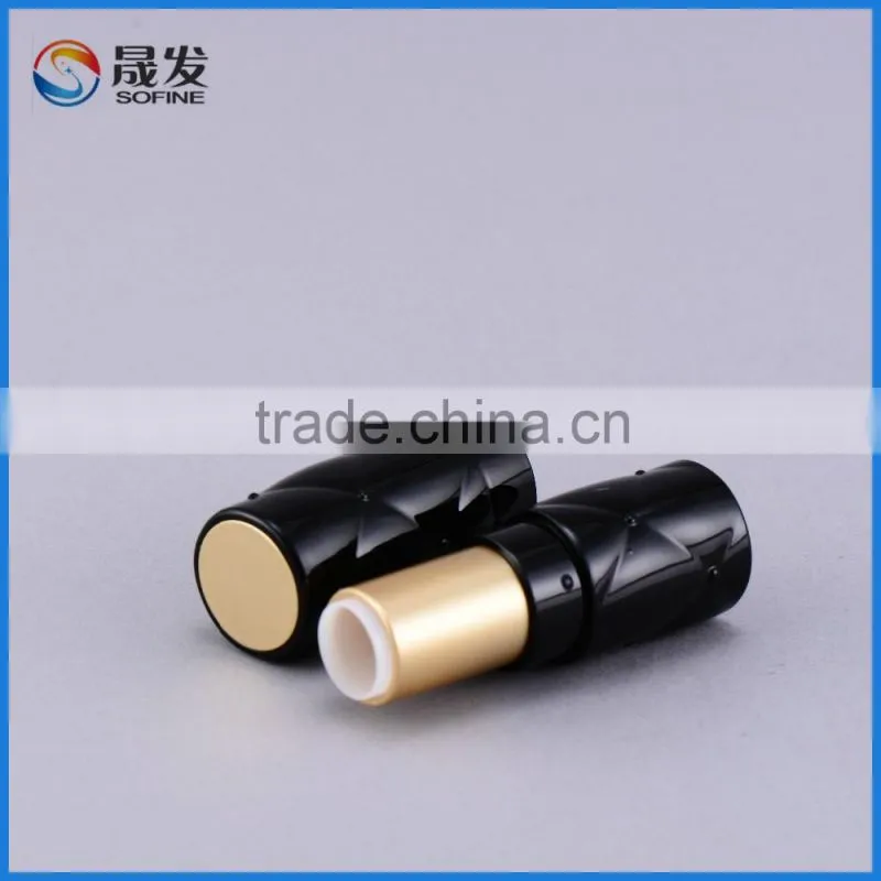 Factory directly plastic empty cylinder lipstick packaging