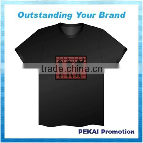 Amazing Promotional Gift LED T-shirt