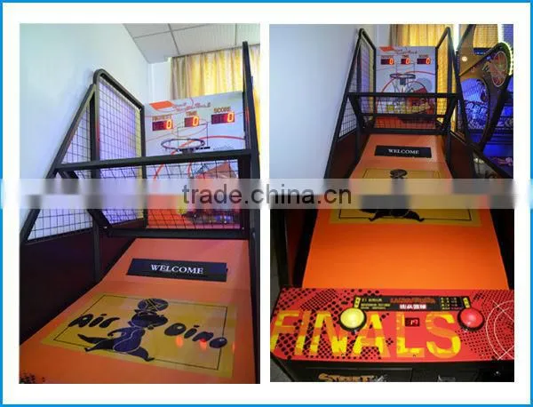 coin operated arcade amusement basketball game machine for sale