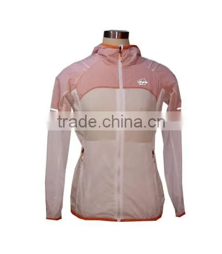 2016 Ladies Summer Outdoor Wear Anti UV Coat Women Skin Coat