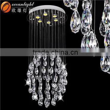 2016 modern chandelier,led chandelier lights OM88565-10 Cognac