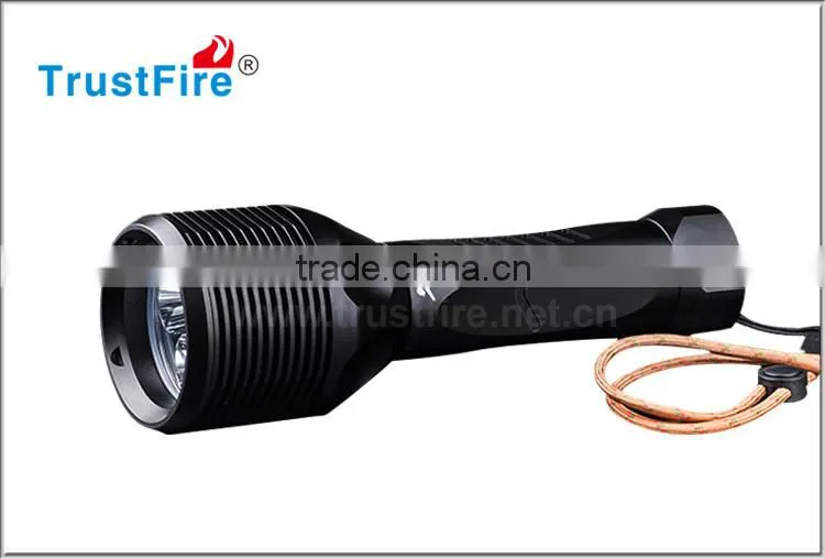 High quality diving torch TrustFire DF005 5 leds flashlight Cree XML-T6 diving torch underwater more than 100 meters