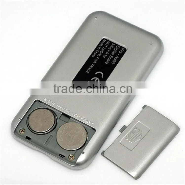 500g/0.01g 2 inch LCD Display Cell Shape High End Jewelry Pocket Scale