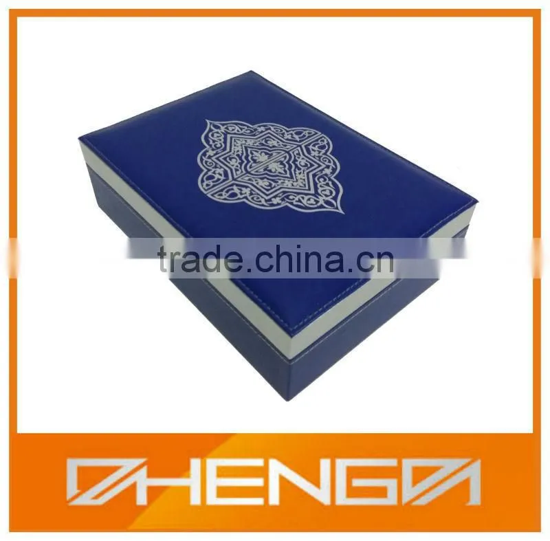 Hot!!! Customized Made-in-China Elegant Glossy Red Lacquer Logo Printing VIP Tea Gift Box(ZDW13-T026)