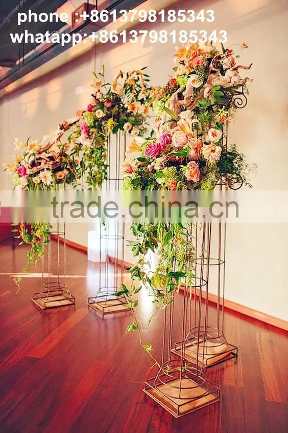 wedding mandap with flower decorations/indian wedding party