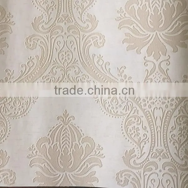 non woven flower design vivid decrotion wallpaper