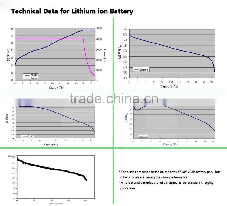 48v 30ah lithium battery for e bike motor cycle