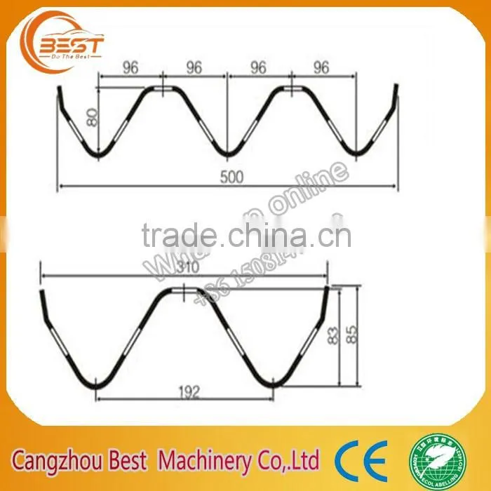 Highway Guardrail Machinery Equipment Machines