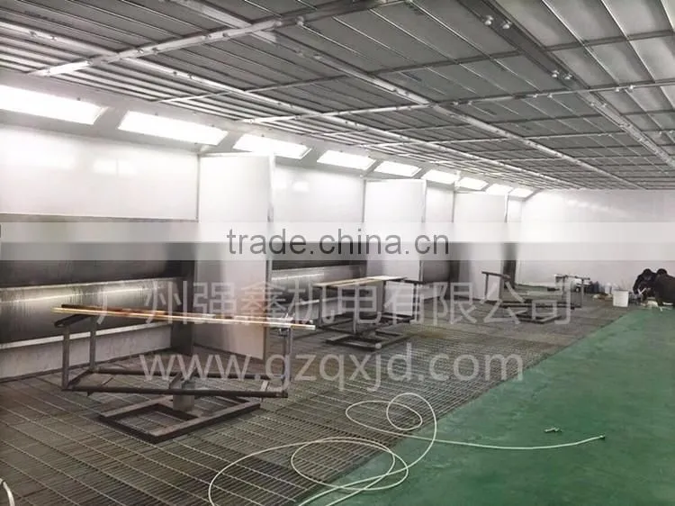 Qiangxin QX3000 Furniture Paint Drying Room with Water Curtain