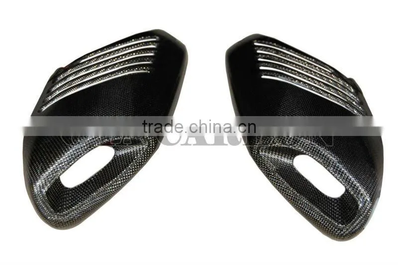 Carbon Fiber Key Hole Cover Silver Mesh