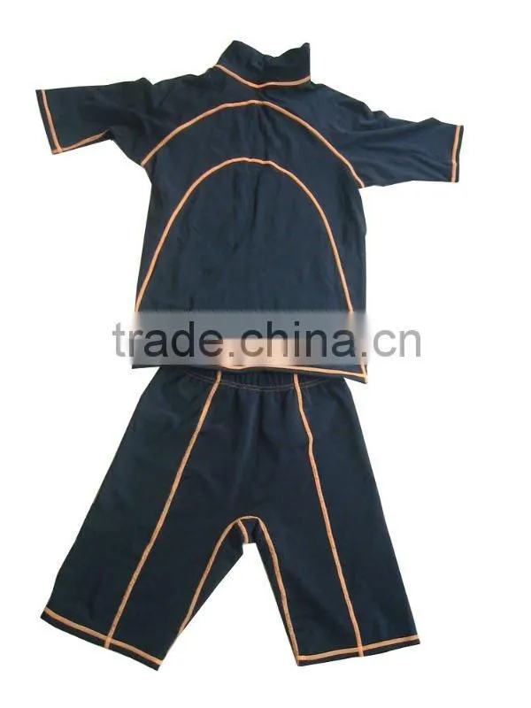 shorty kids lycra rash guard
