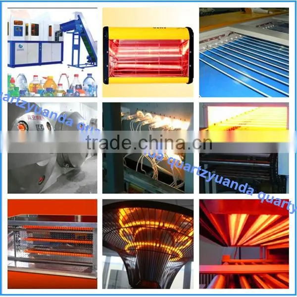 Clear Halogen Lamp Quartz Halogen Infrared Heating Lamp