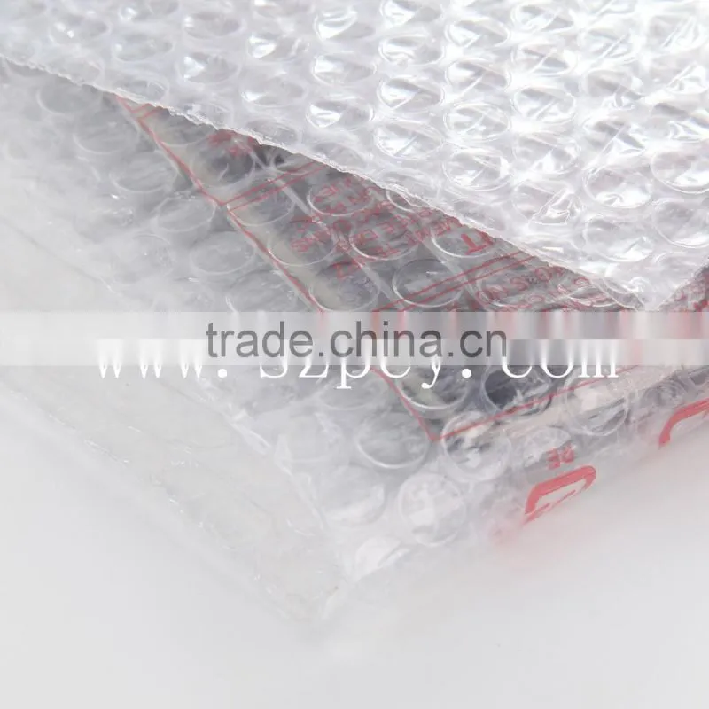 transparent dubble-sided bubble buffer protection bag