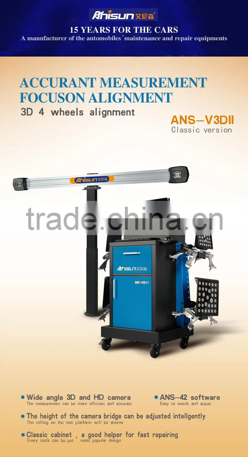 3D Wheel Aligner/car wheel alignment machine