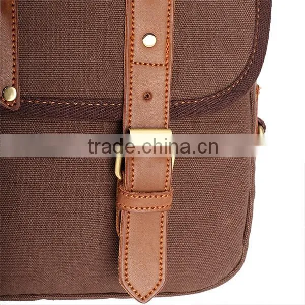 Multicolor Small Canvas Satchel Messenger Cross Body Cotton Bag