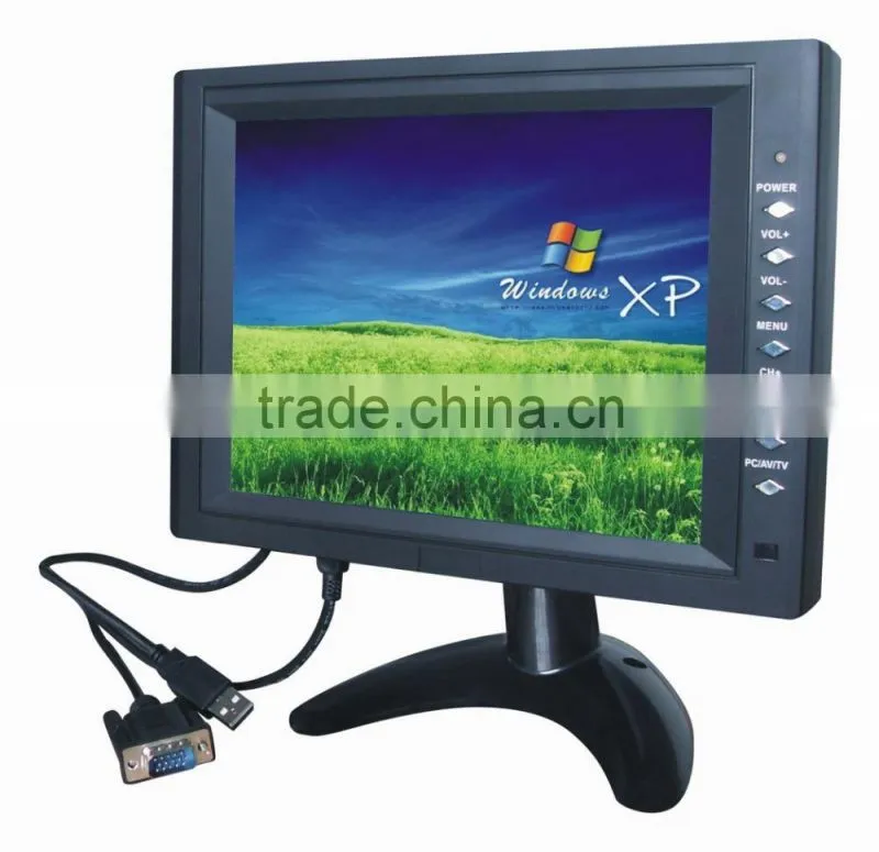 Special computer monitor 8 inch tft lcd color tv monitor