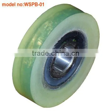 polyurethane rubber coat steel ball bearing