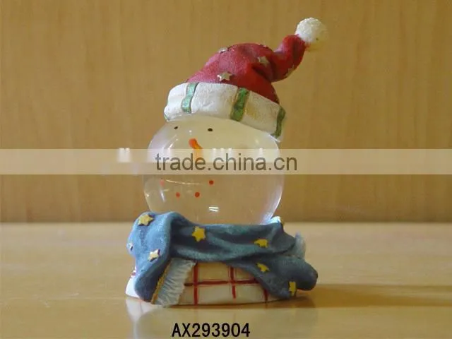 Resin/Polyresin christmas crafts of snow ball