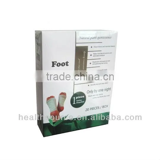 Original Factory Bamboo detox foot patch, kinoki foot patches with CE,FDA