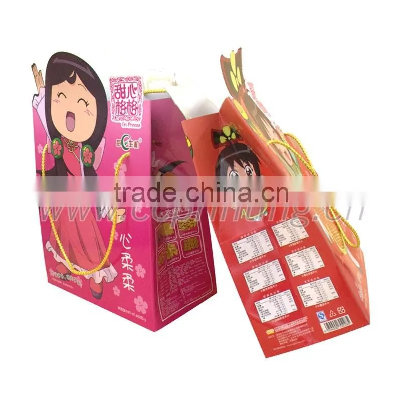 China custom kids birthday party gift paper bags with handles