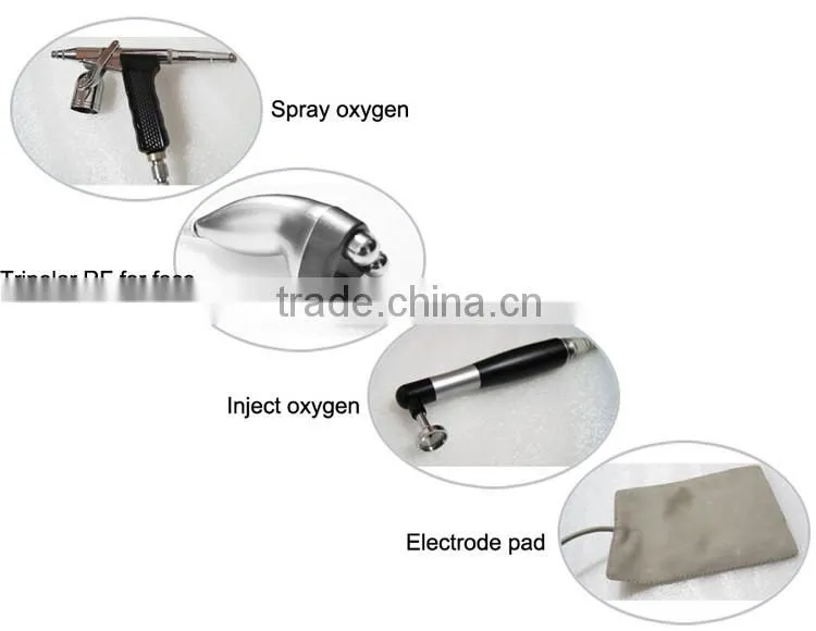 G882A spot remover machine water oxygen jet, facial oxygen machine, oxygen machine parts for sale