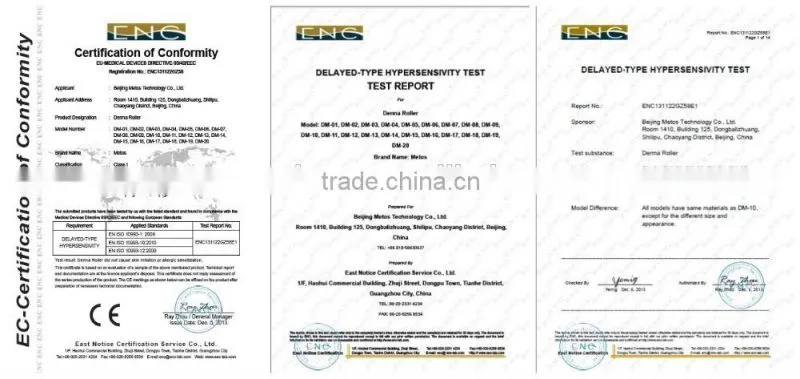 Factory selling! high quality medical grade dns derma roller for skin tightening and rejuvenation dns derma roller