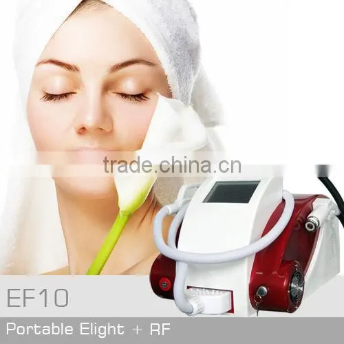 stationary IPL+RF E-light for hair removal skin rejuvenation/skin whitenning