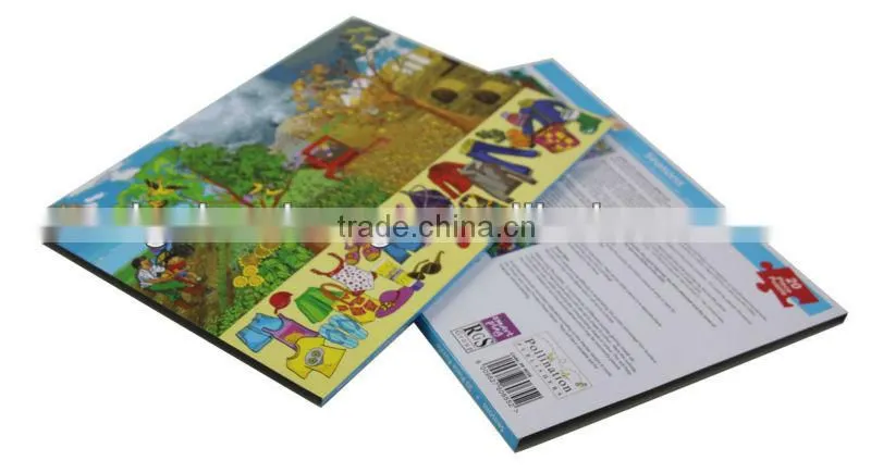 Daily necessities wooden puzzle paper sleeve packaging