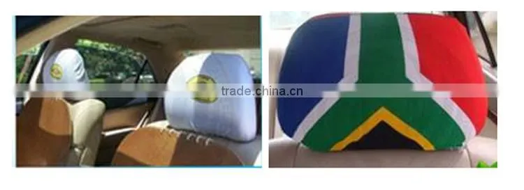 Custom car head reast cover