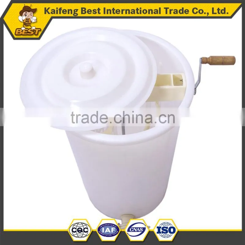 2016 new style plastic manual 2 frame honey extractor hot sale