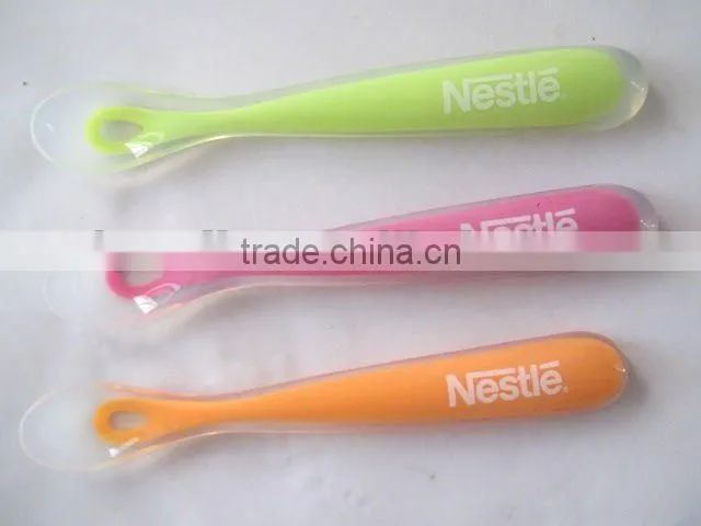 Silicone Baby Soup Spoon