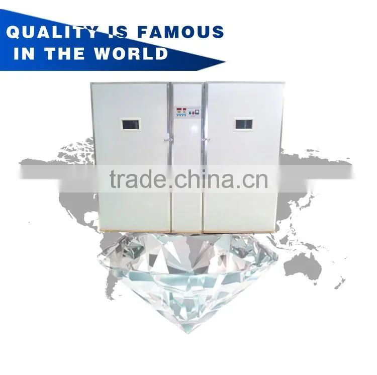 98% Hatching rate Full automatic best price chicken, duck, quail egg incubation machine for sale CE approved