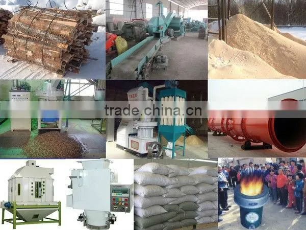 Full automatic+high capacity+high quality biomass pellet making machine