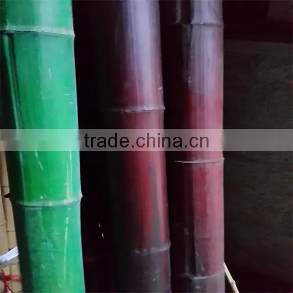 colored bamboo poles/canes