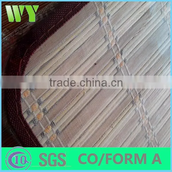 WYC-Bamboo placemats cheap price bamboo table mat /hot selling bamboo mat /Handmade bamboo table plate mat